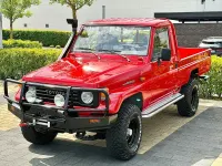 Gebraucht Toyota Land Cruiser 116 PS (85 kW) 1993 Rot SUV