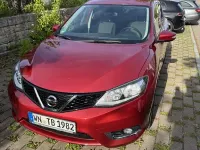 Gebraucht Nissan Pulsar Acenta 116 PS (85 kW) 2017 Rot Kleinwagen