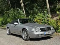 Gebraucht Mercedes SL320 224 PS (164 kW) 2000 Silber Cabrio