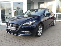 Gebraucht Mazda 3 Exclusive-Line 120 PS (88 kW) 2018 Blau Limousine
