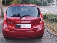 Second-hand Nissan Note Acenta 98 CP (72 kW) 2016 Roșu Hatchback