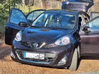 Gebraucht Nissan Micra Acenta 80 PS (58 kW) 2015 Violett Kleinwagen
