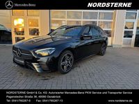 Gebraucht Mercedes E300 AMG line 306 PS (225 kW) 2022 Obsidianschwarz  lack Kombi