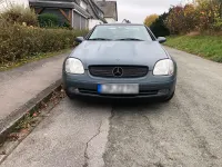 Gebraucht Mercedes SLK200 136 PS (100 kW) 1998 Grau Cabrio