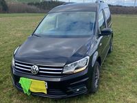 Gebraucht VW Caddy Comfortline 125 PS (91 kW) 2018 Schwarz Van / Kleinbus