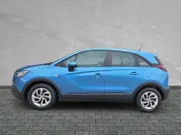 Gebraucht Opel Crossland Edition 82 PS (60 kW) 2017 Arktis blau metallic SUV