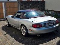 Second-hand Mazda MX5 110 CP (80 kW) 1999 Argintiu Cabrio