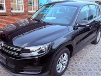 Gebraucht VW Tiguan Trendline 122 PS (89 kW) 2015 Schwarz SUV