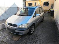 Gebraucht Opel Zafira 125 PS (91 kW) 2001 Silber Van / Kleinbus