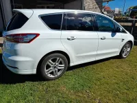 Gebraucht Ford S-MAX Titanium 150 PS (110 kW) 2018 Weiß Van / Kleinbus