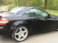 Gebraucht Mercedes SLK200 163 PS (119 kW) 2008 Schwarz Cabrio