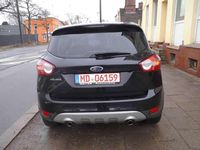 Gebraucht Ford Kuga Titanium 136 PS (100 kW) 2009 Pantherschwarz metallic SUV