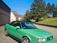 Second-hand Audi 80 116 CP (85 kW) 1997 Verde Cabrio
