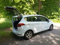 Gebraucht Ford B-MAX Titanium 101 PS (74 kW) 2012 Weiß Van / Kleinbus