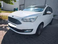Gebraucht Ford Grand C-Max Titanium 150 PS (110 kW) 2015 Weiß Van / Kleinbus