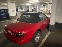 Gebraucht Mazda MX5 116 PS (85 kW) 1989 Rot Cabrio