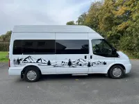 Gebraucht Ford Transit 101 PS (74 kW) 2012 Weiß Van