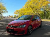 Gebraucht VW Golf VII GTD 184 PS (135 kW) 2015 Rot Kleinwagen