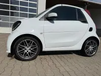 Gebraucht Smart ForTwo Cabrio Brabus Xclusive 109 PS (80 kW) 2018 Weiß Cabrio