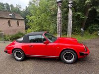 Gebraucht Porsche 911 Carrera Cabriolet 231 PS (169 kW) 1983 Rot Cabrio