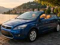 Gebraucht Ford Focus Cabriolet Titanium 145 PS (106 kW) 2011 Blau Cabrio