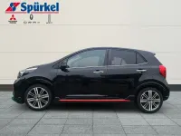 Gebraucht Kia Picanto GT-Line 84 PS (61 kW) 2017 Abp) auroraschwarz met. (schwarz Kleinwagen