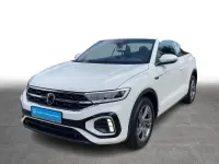 Gebraucht VW T-Roc Cabriolet R-line 150 PS (110 kW) 2025 Weiß Cabrio