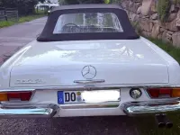 Gebraucht Mercedes SL280 170 PS (125 kW) 1969 Weiß Cabrio