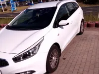 Gebraucht Kia Ceed 136 PS (100 kW) 2014 Weiß Kleinwagen