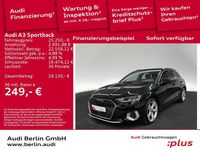 Gebraucht Audi A3 Ambiente 150 PS (110 kW) 2022 Mythosschwarz metallic Limousine