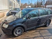 Gebraucht VW Touran 116 PS (85 kW) 2003 Schwarz Van / Kleinbus