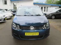 Gebraucht VW Sharan Ocean 184 PS (135 kW) 2015 Hudson bay blue metallic Van / Kleinbus