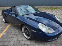 Gebraucht Porsche Boxster S 252 PS (185 kW) 2001 Blau Cabrio