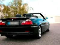 Gebraucht BMW 320 Cabriolet 170 PS (125 kW) 2001 Schwarz Cabrio