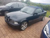 Gebraucht BMW 320 Cabriolet 150 PS (110 kW) 1997 Blau Cabrio