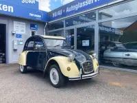 Gebraucht Citroën 2CV 27 PS (19 kW) 1986 Blau/gelb Limousine