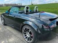 Gebraucht Audi TT Roadster 179 PS (131 kW) 2001 Schwarz Cabrio