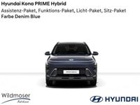 gebraucht Hyundai Kona ❤️ PRIME Hybrid ⌛ Sofort verfügbar! ✔️ mit 4 Zusatz-Paketen