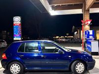 Gebraucht VW Golf IV 75 PS (55 kW) 1999 Blau Kleinwagen