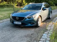 Gebraucht Mazda 6 150 PS (110 kW) 2014 Blau Kombi