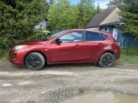 Gebraucht Mazda 3 Prime-Line 105 PS (77 kW) 2013 Rot Limousine