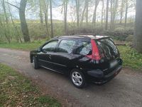 Gebraucht Peugeot 206 75 PS (55 kW) 2002 Schwarz Kombi