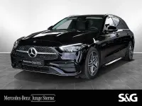 Gebraucht Mercedes C180 AMG 170 PS (125 kW) 2025 Metalliclack obsidianschwarz Kombi