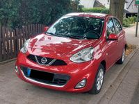 Gebraucht Nissan Micra Acenta 80 PS (58 kW) 2016 Rot Kleinwagen