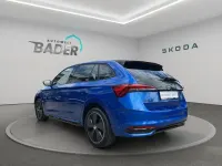 Gebraucht Skoda Scala Monte Carlo 150 PS (110 kW) 2024 Raceblau metallic Kleinwagen