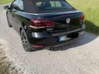 Gebraucht VW Golf Cabriolet Edition 122 PS (89 kW) 2015 Schwarz Cabrio
