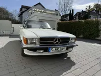 Gebraucht Mercedes SL500 245 PS (180 kW) 1988 Weiß Cabrio