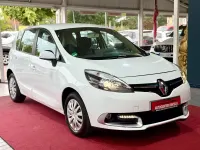 Gebraucht Renault Scénic III Authentique 116 PS (85 kW) 2015 Weiß Van / Kleinbus