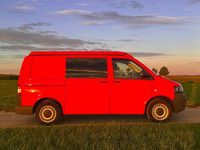 Używany VW Transporter 102 KM (75 kW) 2011 Czerwony Van