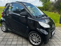 Brugt Smart ForTwo Cabrio Passion 71 HK (52 kW) 2012 Sort Cabriolet
